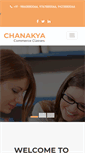Mobile Screenshot of chanakyaclasses.com
